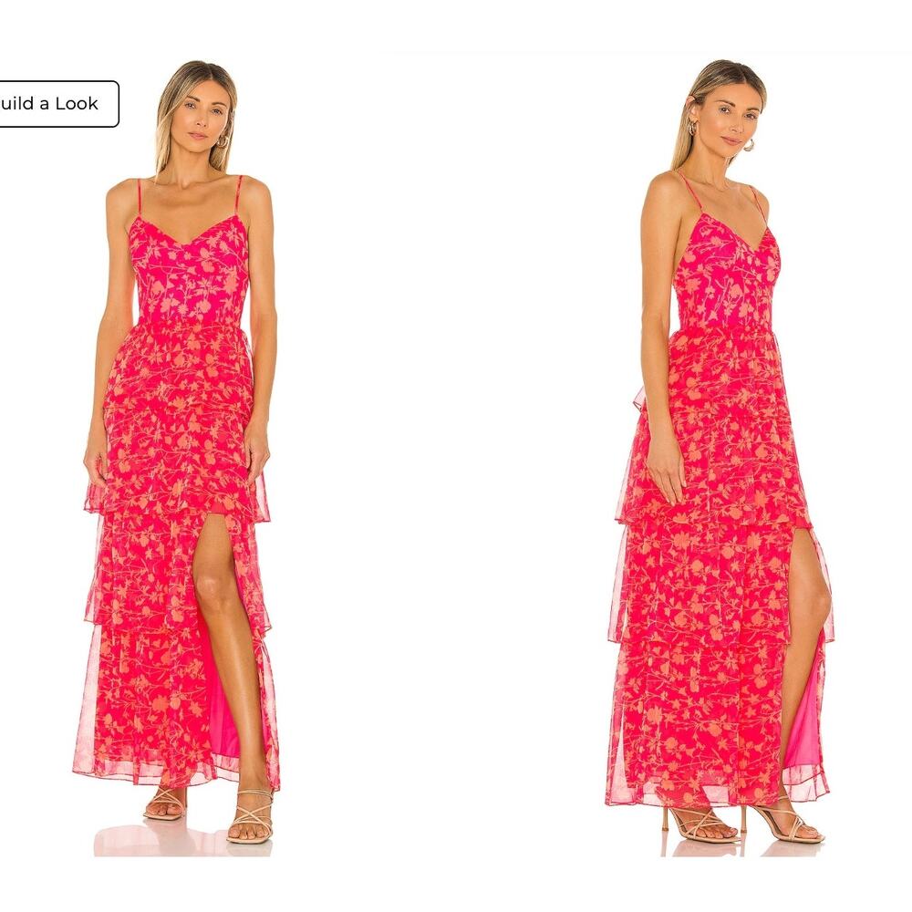 Amanda Uprichard Thaddea Maxi Dress Size XS